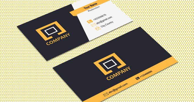 metallic business cards